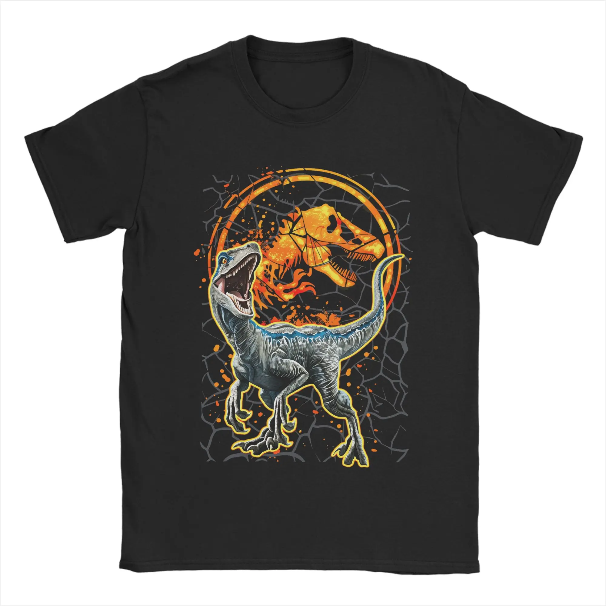 Harajuku T-shirt Zomer Jurassics World Fashion T-shirts 100% Katoenen T-shirt voor mannen Esthetisch Ontwerp Korte Mouw Top tees