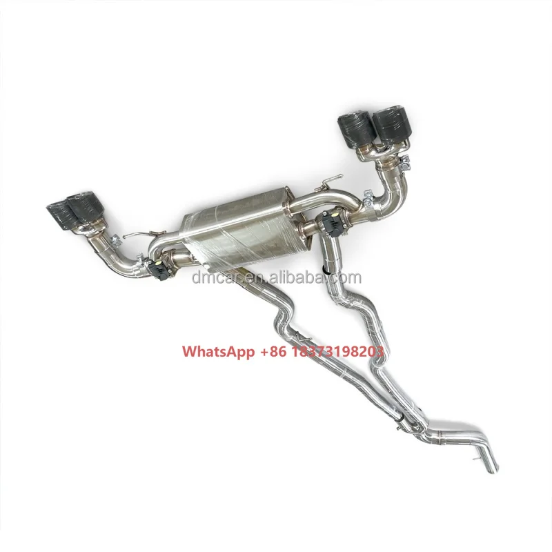

Suitable for Supra A90 3.0T 2019-2024 High-performance Stainless Steel Valve Controlled Racing Muffler Exhaust Pipe
