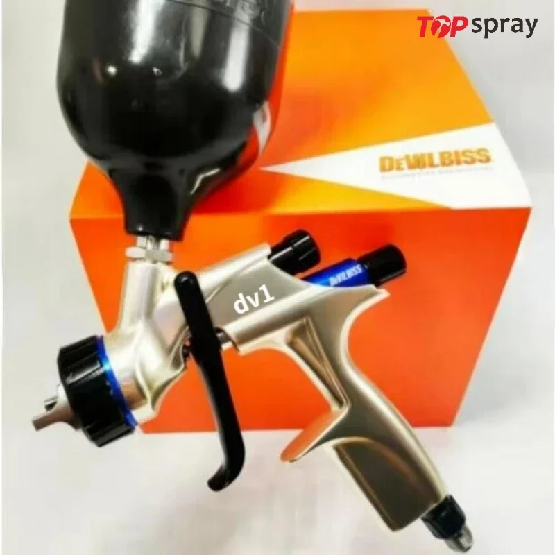 Topspray D V 1 Spray Gun and 600ml Cup 1.3 Nozzle For Water Based Air Filter Sprayer Gun/Air Tools/For Car Face Paint/Airbrush