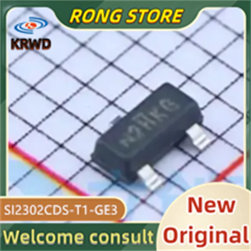 50PCS N2HKG N2*** NEW Original SI2302CDS-T1-GE3 SI2302CDS-T1 SI2302CDS