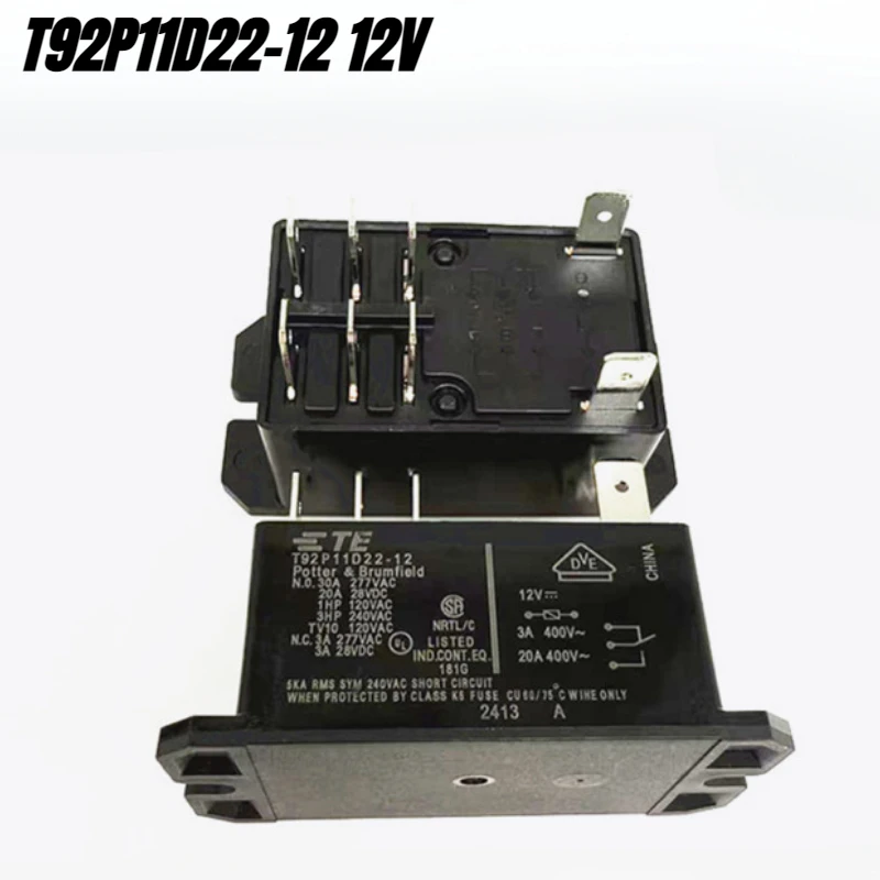 （Brand New Original）1pcs/lot 100% original genuine relay:T92P11D22-12 12V 8pins 30A HF92F-012D-2C22F