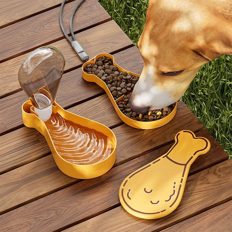 Dog Out Water Cup Portable Water Bottle Outdoor Water Feeder Cat Walking Dog Water Cup Pet Accompanying Cup Pet Accessories