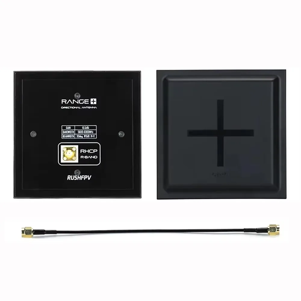 TopESsRush Range 5.8G 15.5dBi 4X RHCP Directional Flat Patch Antenna For RC FPV Drone