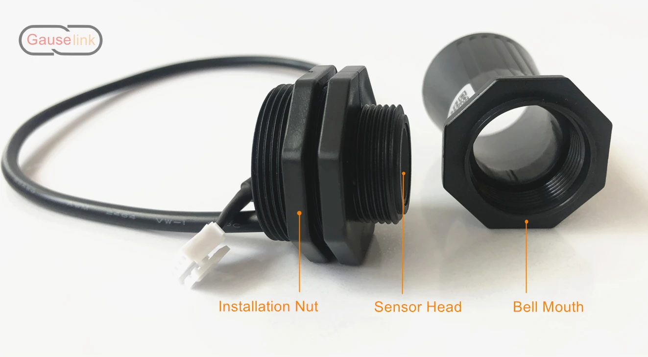 Ultraschall-Ultraschalls ensor modul mit Relais-Näherung schalter Ausgang hoch niedriger Ein/Aus-Bereich 28-750cm wasserdicht ip67 – Detail 11