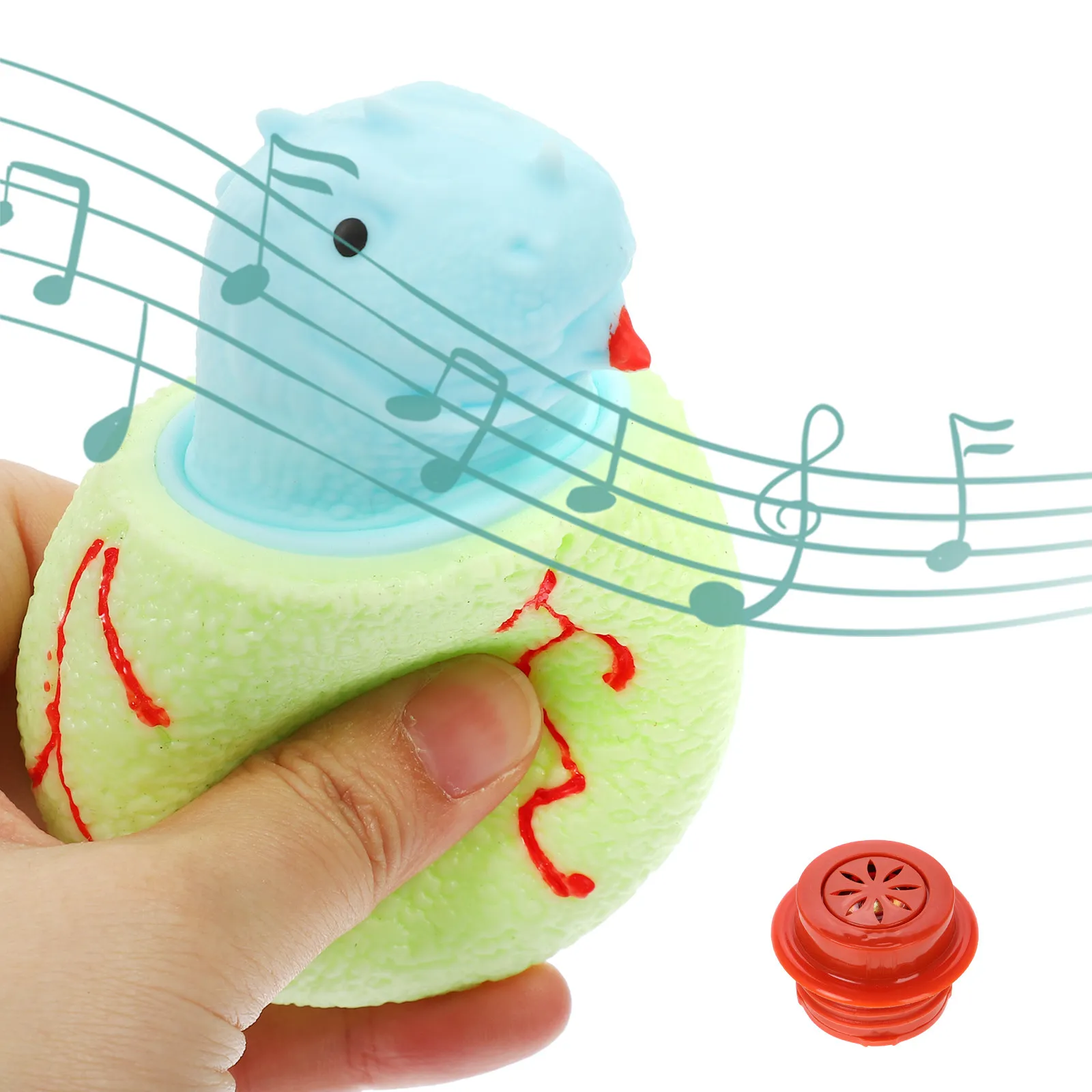 

Mini Sound Maker Plastic Accessory Squeeze Movement Part for Music Box Sounder Press Sound Vibration Box Mini Toy Sounder