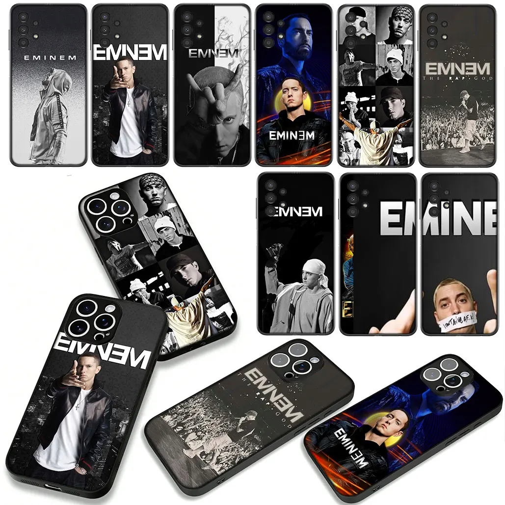 Чехол для телефона Rap Eminems Hop Rapper Case для OPPO A40 A60 A80 A18 A16 A17 A38 A78 A79 A54 A57 A58 5G A3 Pro A96 A15 A12 Корпус
