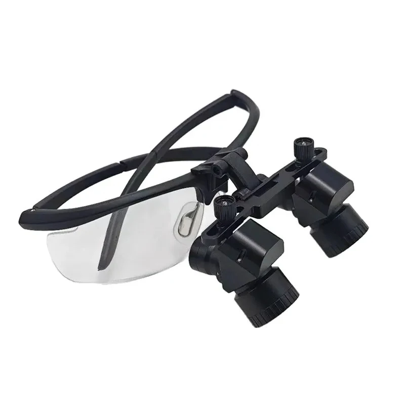 Dental 5x corner magnifying Loupes  glass Head mounted magnifier 5W LED headlight magnifier orthopedic surgery oral examination
