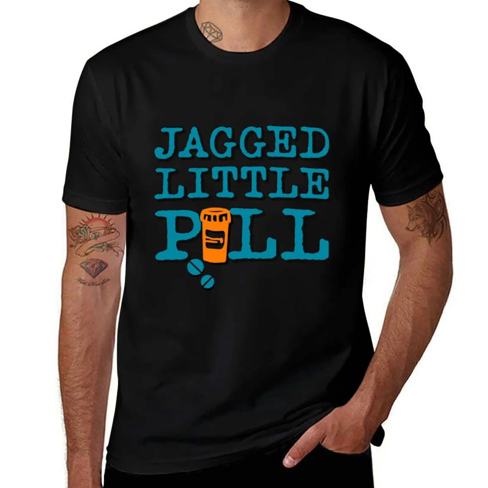 Jagged Little Pill T-Shirt cotton t shirts man 100% T-Shirt