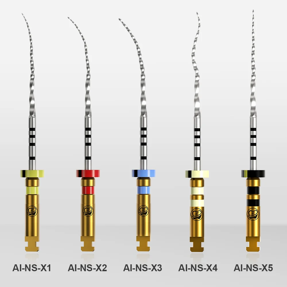 AI-NS kochający plik USA oryginalny model kanał korzeniowy kompatybilny z Pro-Taper Next System endomotor 25mm 5 sztuk/paczka 10 zestawów/pudło