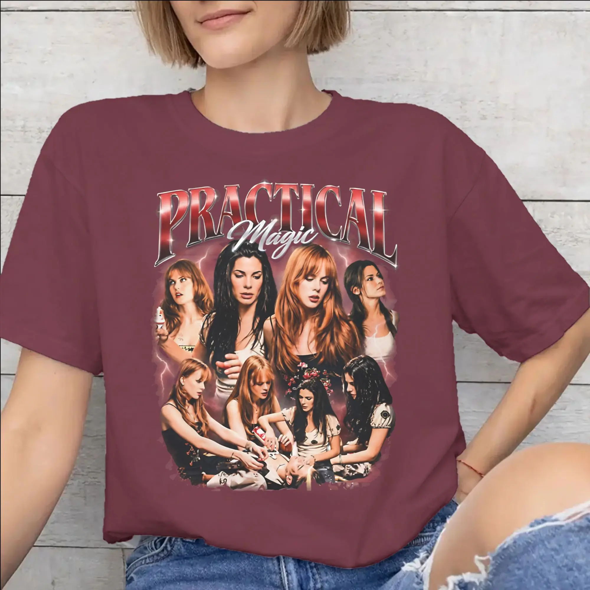 New Arrival Practical Magic 2 Witchcraft Movie Sequel Witchy Aesthetic Sandra Bullock Nicole T Shirt for Men Women Tee Shirt