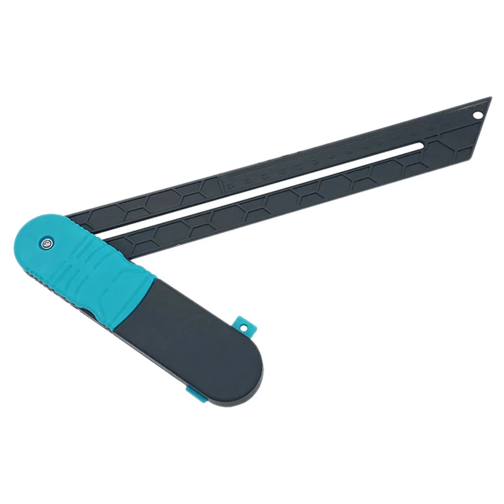 

Adjustable Angle Ruler Lock Metal Protractor Tool for Carpentry Woodworking Projects Large Measurement Gauge