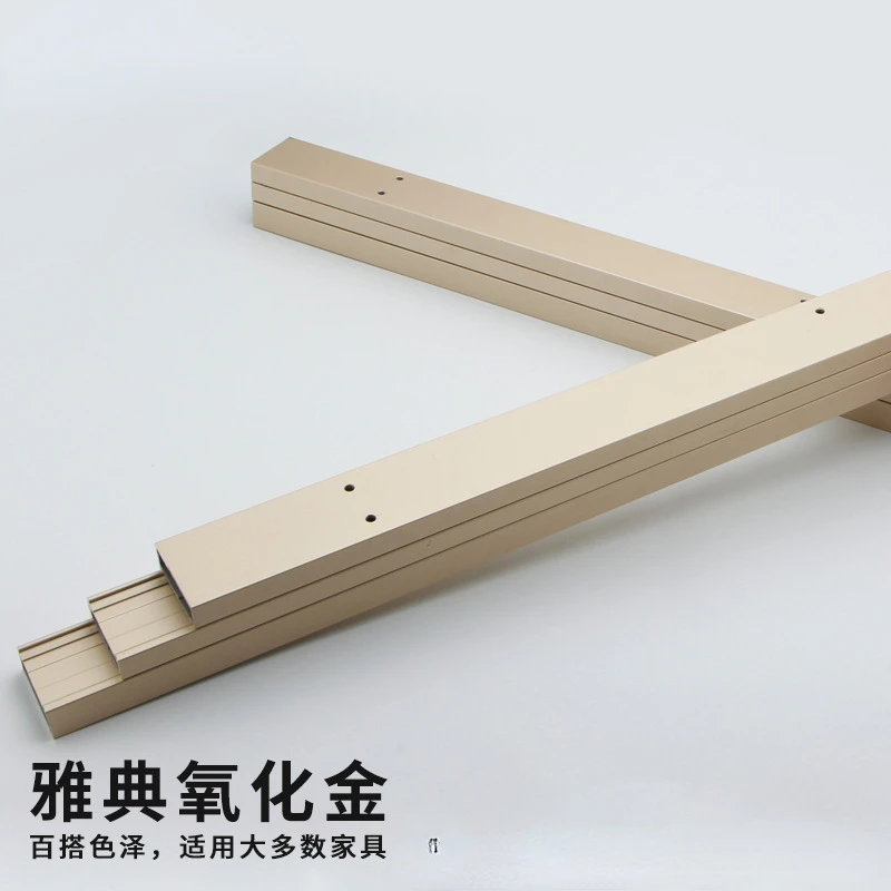 Open Cabinet Table Guide Rail Aluminum Telescopic Translation Table Guide Rail Extension Hidden Table Guide Rail