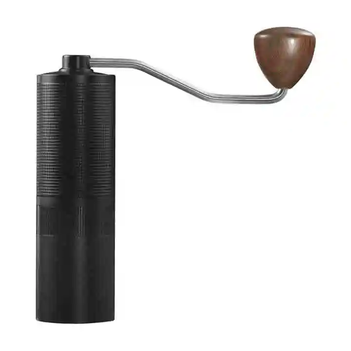 Rebarba cônica personalizada 420 aço inoxidável al-liga corpo rebarba espresso moedor de grãos de café manual moedor de café