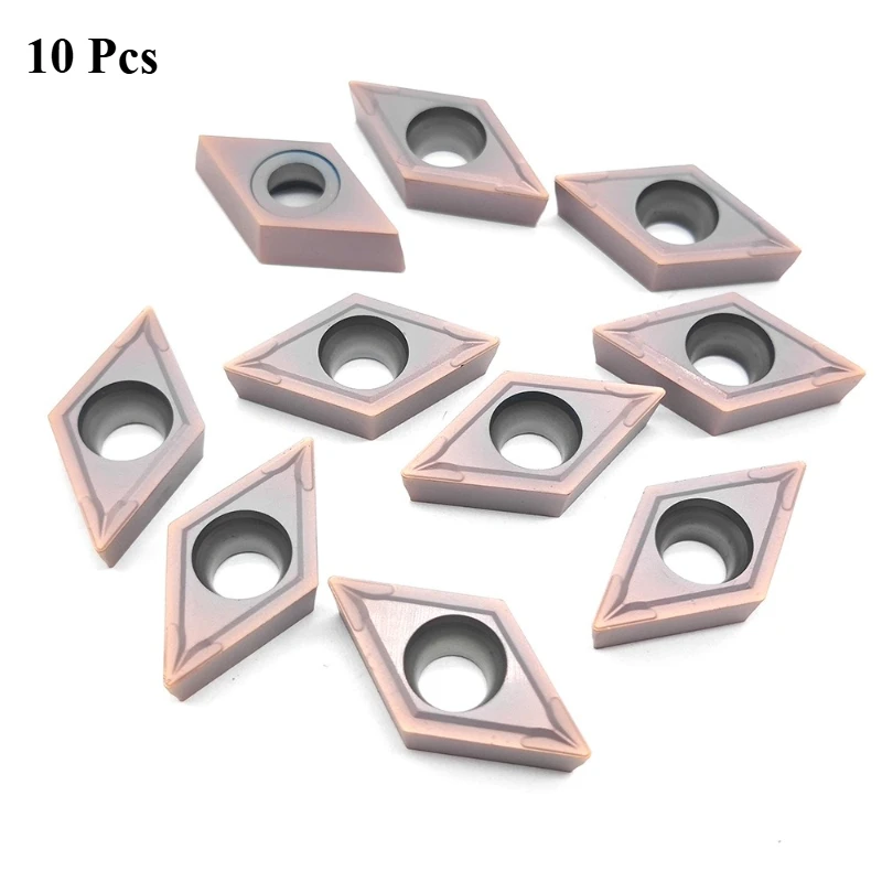 

10 шт. лезвие с ЧПУ DCMT11T304VP15 с покрытием из цементированного карбида