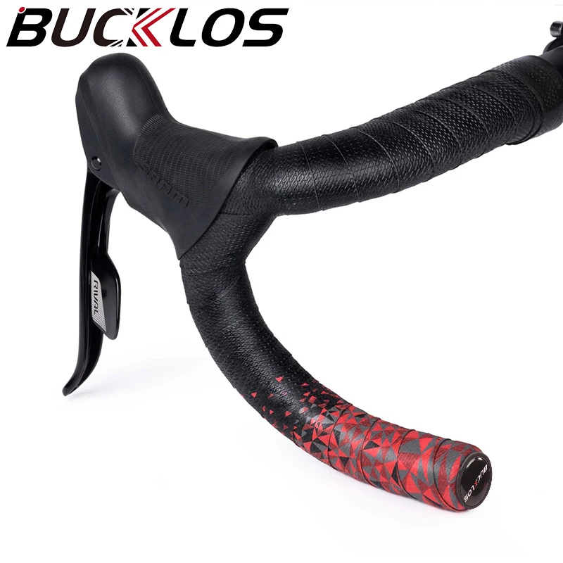 BUCKLOS Drop Bar Tape 2200mm Road Bike Handlebar Tape Soft Comfortable Speed Cycling Wrap Non-slip Bicycle Handle Bar Belts