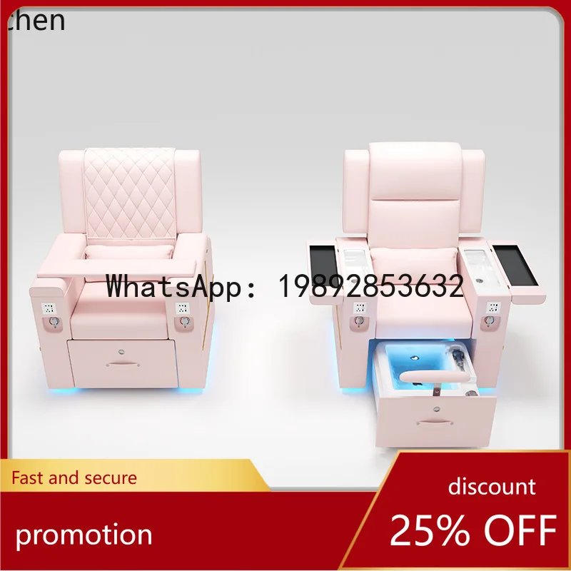 YFY  Electric Manicure Sofa Beauty Salon Manicure Shop Multifunctional Eyelash Sofa Foot Bath Pedicure Chair