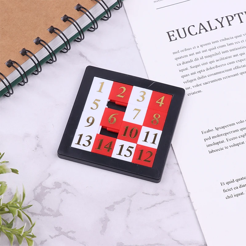 1-15 liczba slajdów Puzzle gry logiczne ćwiczenia mózg zabawka edukacyjna rozwijająca się dla dzieci zabawki logika gra dla dorosłych