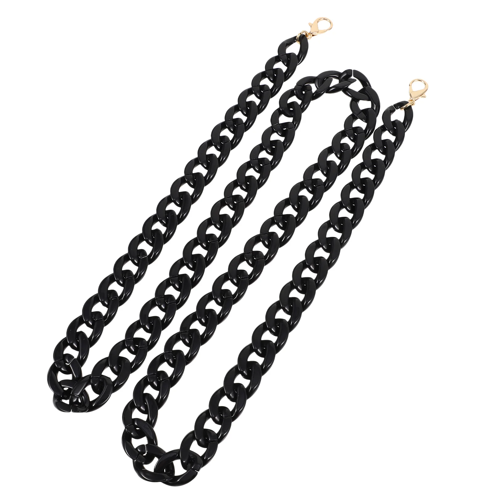 1Pcs Bag Decorative Chain Small Fishbone Design Acrylic Replacement Strap for Purse Handbag Detachable Functional Fashionable