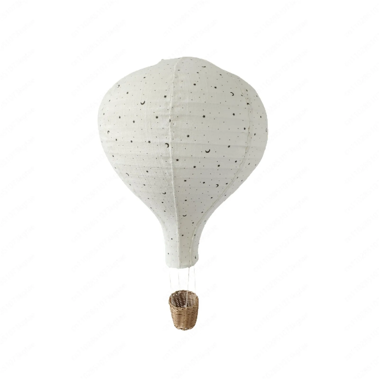 Nordic Ins Children's Room Handmade Fabric Hot Air Balloon Pendant Home Decoration Balloon Lampshade Pendant Shooting Props