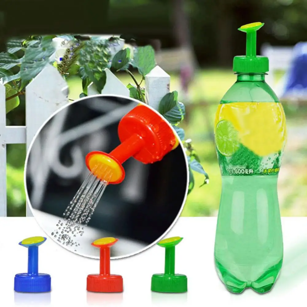 Garden Watering Sprayer Beverage Bottle Watering Can Sprinkler Nozzle DIY Portable Bottle Top Head Sprayer Plant Bonsai Sprayer