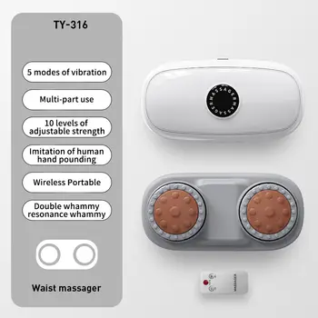 Multifunkční přenosná menstruační vložka Warm Palace Pasový masážní přístroj na křeče v pase Menstruační lumbago s tepelnou vibrací 8 nejlepší prodej menstruační bolesti - №6