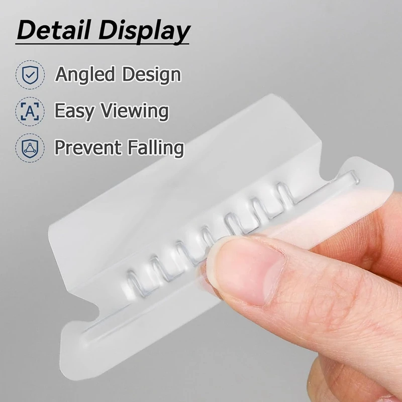 علامات تبويب بلاستيكية وملحقات لتعليق مجلدات الملفات ، 2 في ، مجموعات ، ملصقات