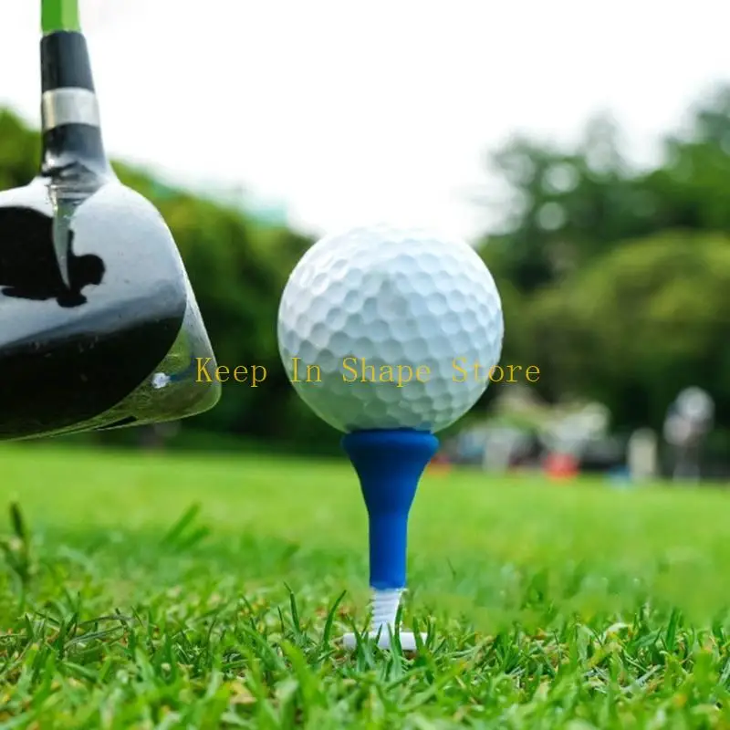 U1JC 5 PCs ارتفاع قابلة للضبط لعبة Golf Ball حامل كرة تدريبات مستقرة STAND GOLF BALL في الهواء الطلق ملحقات رياضية للجولف في