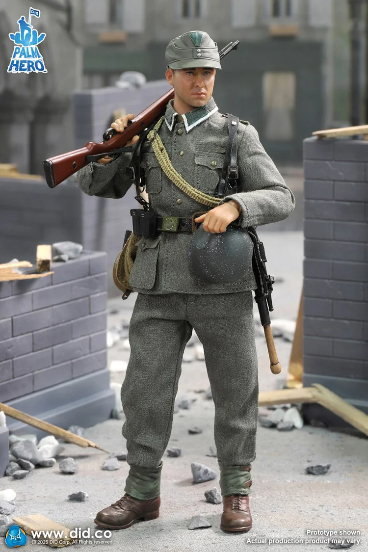 DID XD80029 1/12 ذكر الجندي ألمانيا قوة الدفاع المشاة جونيور Corporal مجموعة كاملة صغيرة 6in نموذج لجسم