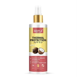 GOIPLE 200ML Heat Protectant Spray Protect Hair from Thermal and UV Protection Serum for Damage Hair Moisturizing Care Treatment