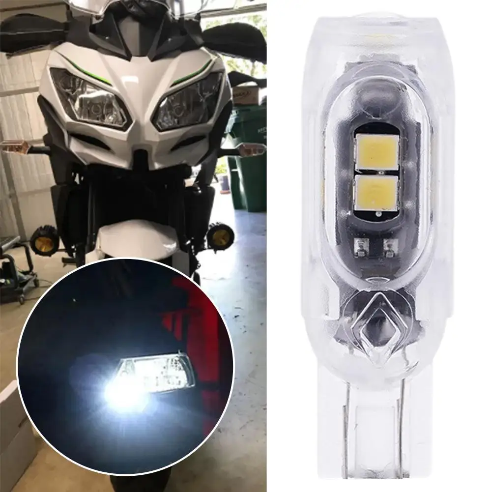 

12V Motorcycle Car Turn Signal Lights LED Bulbs Steady/Flashing Clearance Reading Lamp Motorcycle Map Dome Decoration Light G5M2