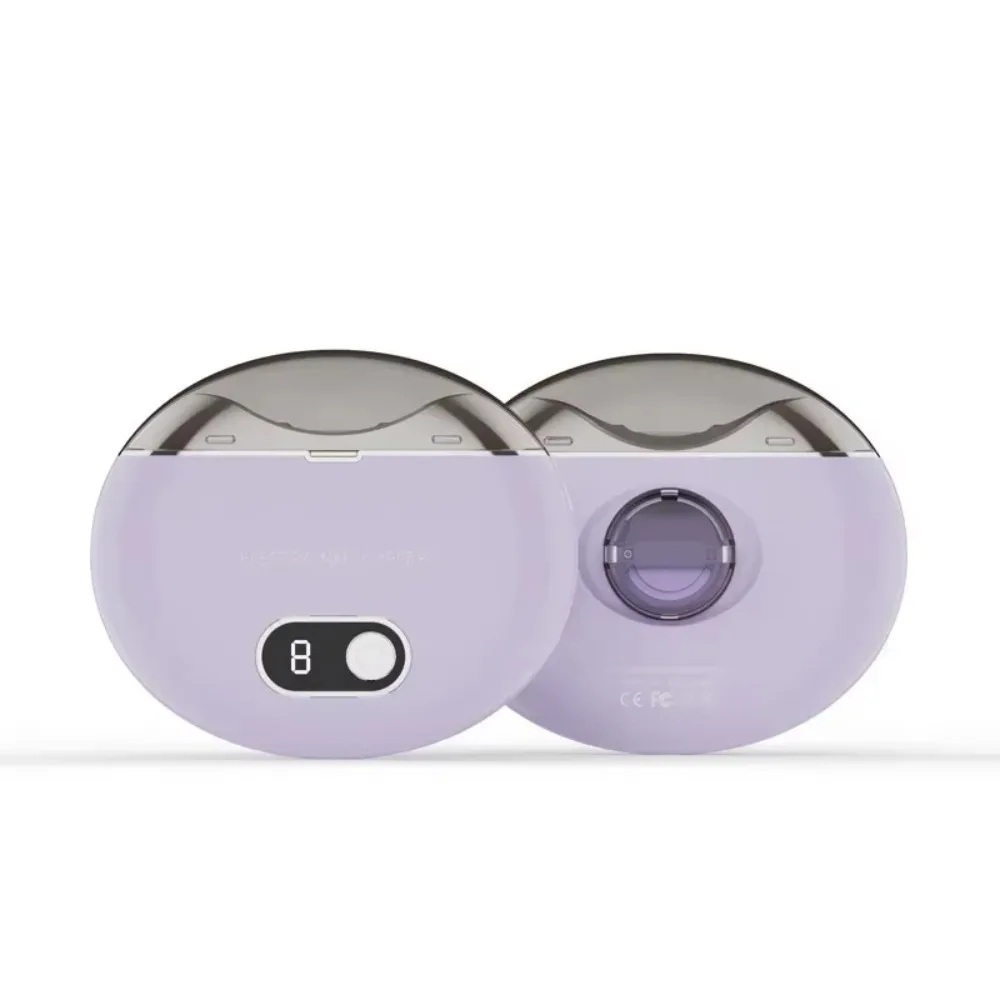 

Low Noise Electric Nail Clippers UV Light Rechargeable Electric Nail Clipper 3 Speeds Anti-splash Automatic Nails Trimmer