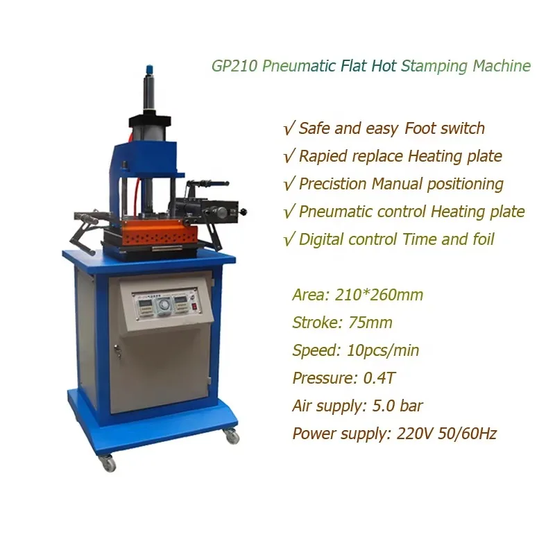 TAOXING Macchina per stampa a caldo automatica con pressa a caldo