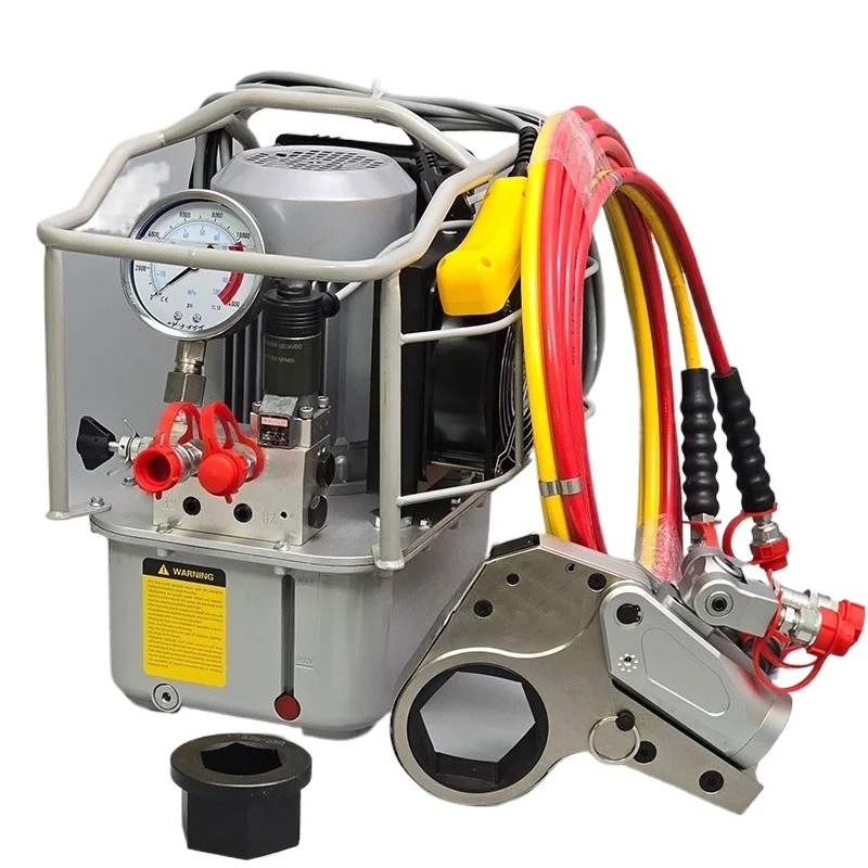 Titanium Alloy Hollow Hydraulic Wrench MHW/MGH Driven Electric Hydraulic Sleeve Torque Wrench High Power