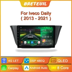 Dla Iveco Daily 2013 2014 2015 2016 2017 2018 2019 2020 2021 Radio samochodowe Android Inteligentny system Multimedialny odtwarzacz wideo Nawigacja GPS Carplay Ekran dotykowy Auto Stereo