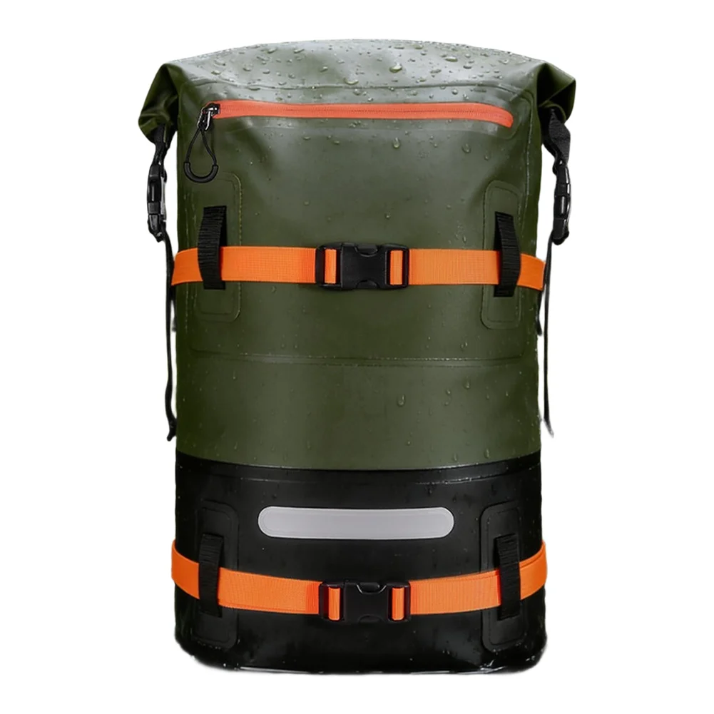 

For Water Sports Waterproof PVC Backpack Heavy Load Hiking Backpack Waterproof Bag Thick Material Construction