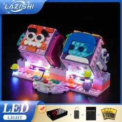 Lazishi LED Light 43248 Set Suitable for Inside Out 2 Mood Cubes Building Blocks (Lighting Accessories Only)