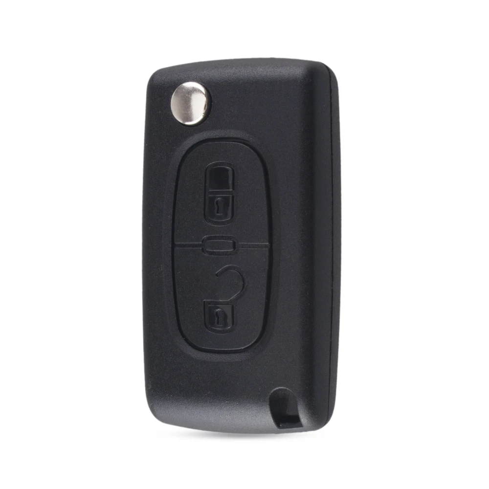 KEYYOU Remote Key Flip Folding Car Key For Peugeot 307 207 107 308 3008 407 407 607 Citroen C2 C3 C4 C5 C6 C8 433MHz ID46 Chip