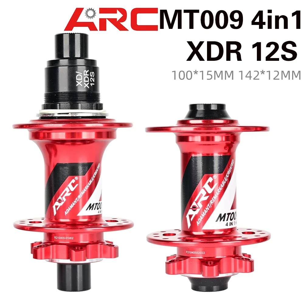 ARC 009 Fahrradnabe Mountainbike MTB-Naben 6 Sperrklinken 114T lauter Ton 4 NBK abgedichtete Lager 28 32 36 Löcher Scheibenbremse QR Steckachse – Detail 22