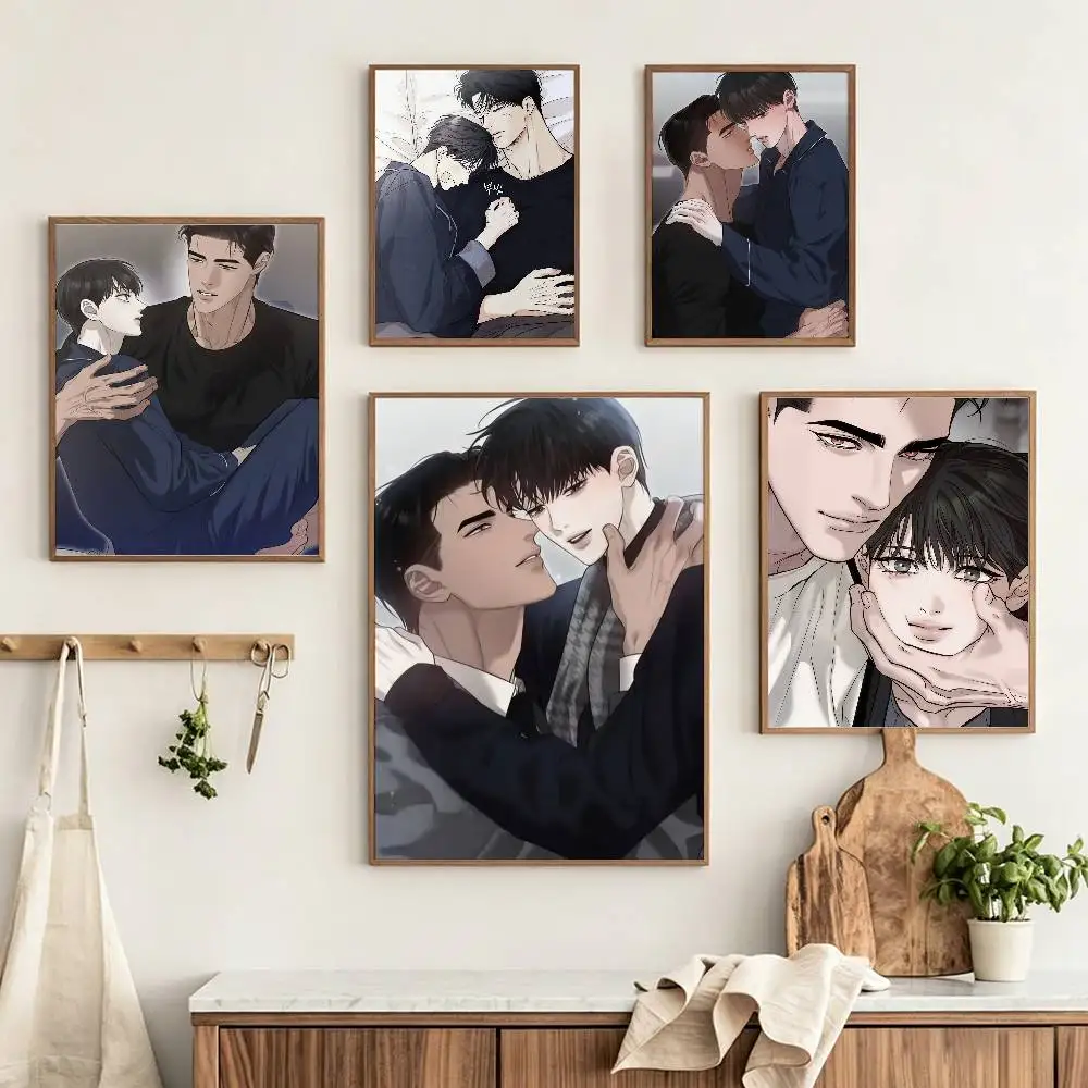 Odd Relations Dear Heewon Manhwa Customizable HD Self Adhesive Waterproof Wall Art Poster
