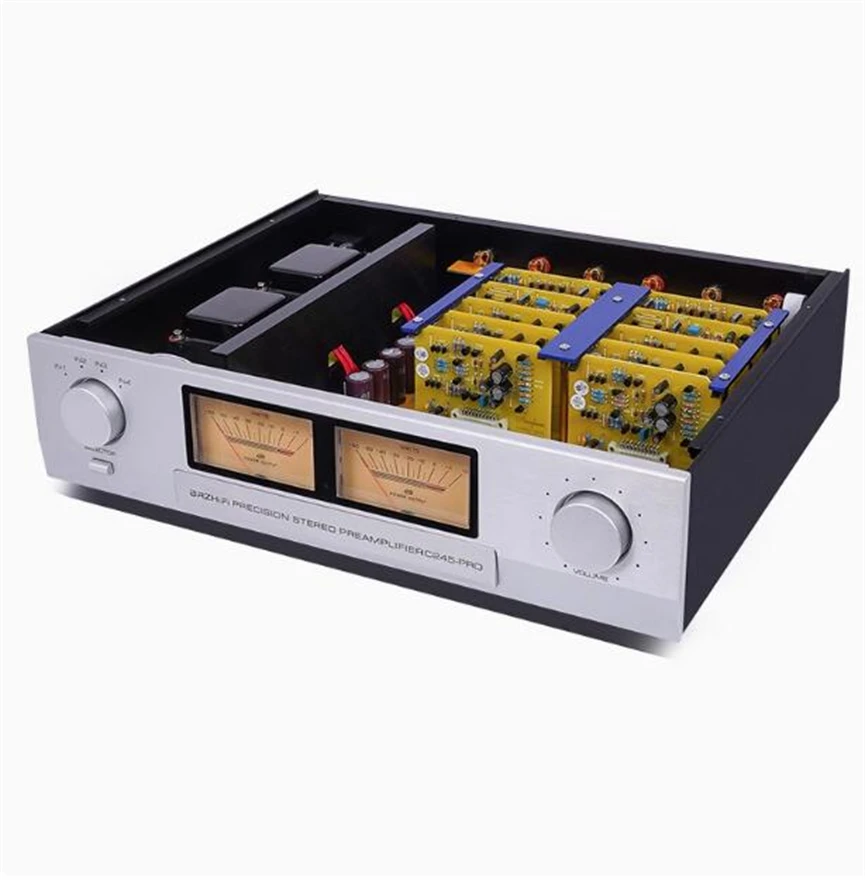 Excellent Accuphase C245 Circuit, Fully Balanced Preamplifier,HiFi Preamplifier With Remote Control,RCA*2:XLR*2