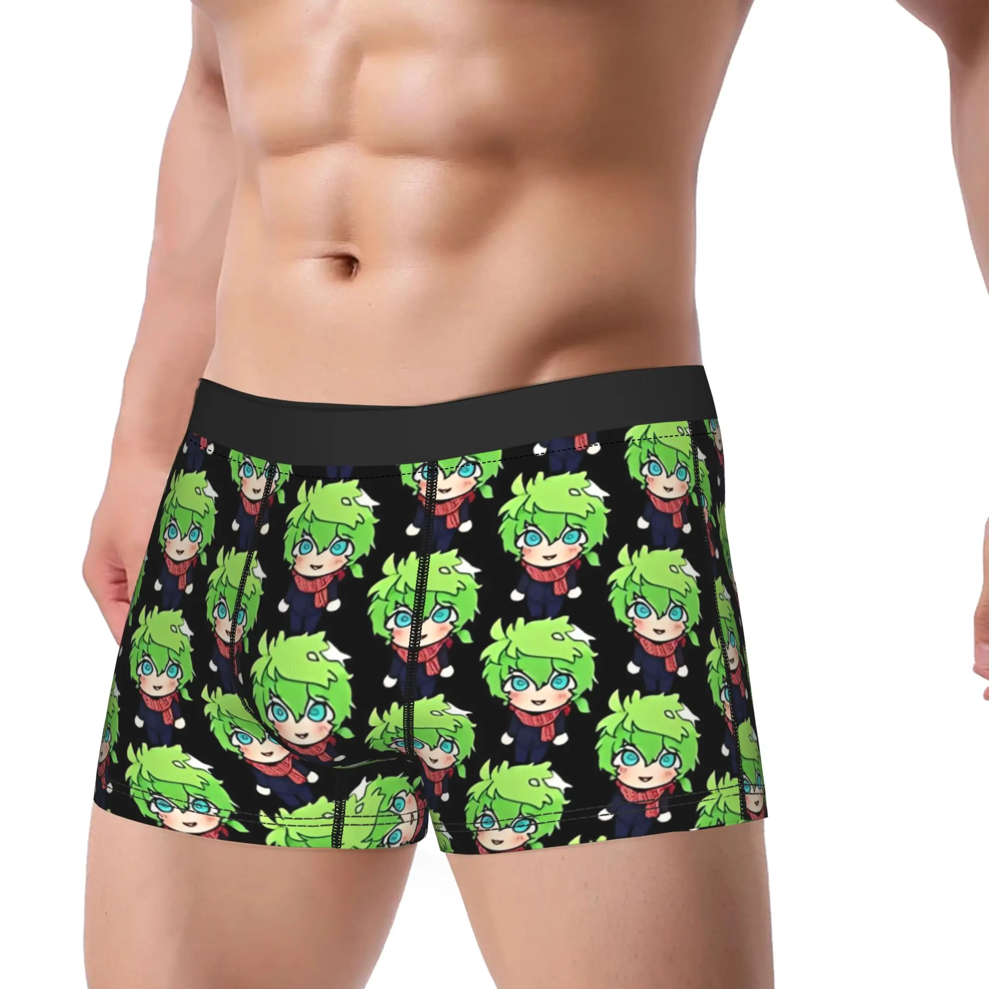 Humor Boxer Midori Shorts Panties Briefs Men Underwear Death Game Your Turn To Die Soft Underpants for Homme Plus Size