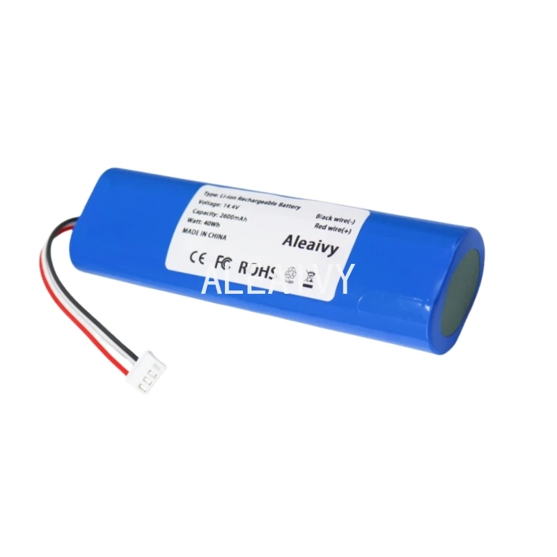 Batería de aspiradora de 14,4 V 3500mAh para Ecovacs DJ35 DJ36 DJ65 DK33 DK35 DK36 DK520 DV33 DG31 DG36 DX55 DN55 DN56 DN58 DN520