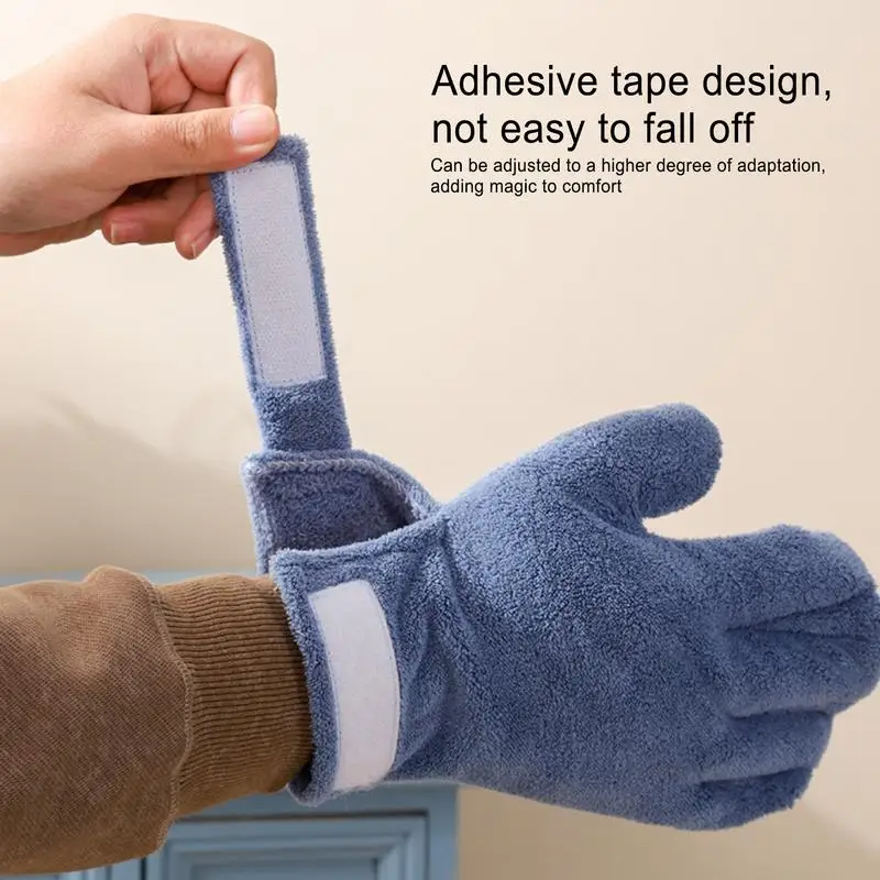 Small Animal Handling Gloves Chewing Protective Mitten Anti Scratch Protective Mitten Safe & Loving Pet Care Chewing Protective