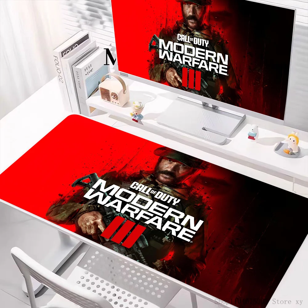 Call Of Duty Modern Warfare Mousepad Large Keyboard Desk Mat Gaming Mouse Pad LockEdge Non-slip Mat