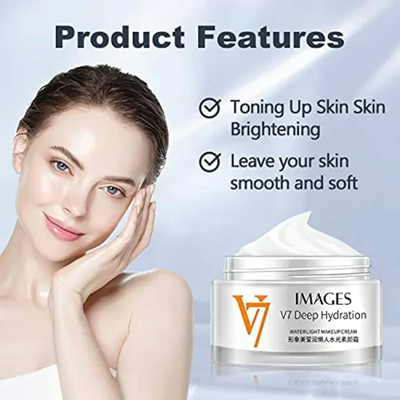 

V7 Deep Hydration Waterlight Makeup Moisturizing Tone-up Cream Toning Light Creams