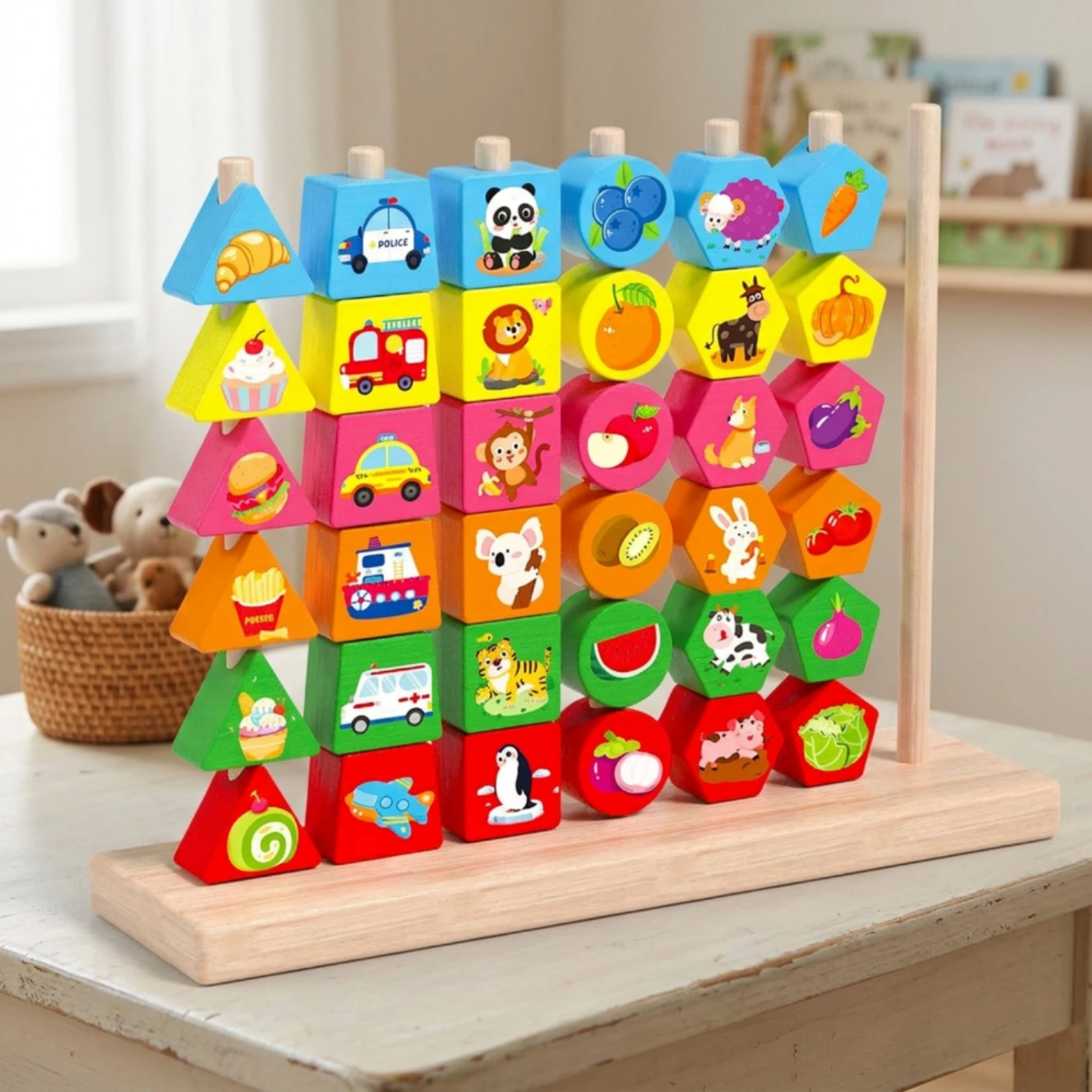 Jeu de perles en bois avec pla - Board Game Sequence avis et prix