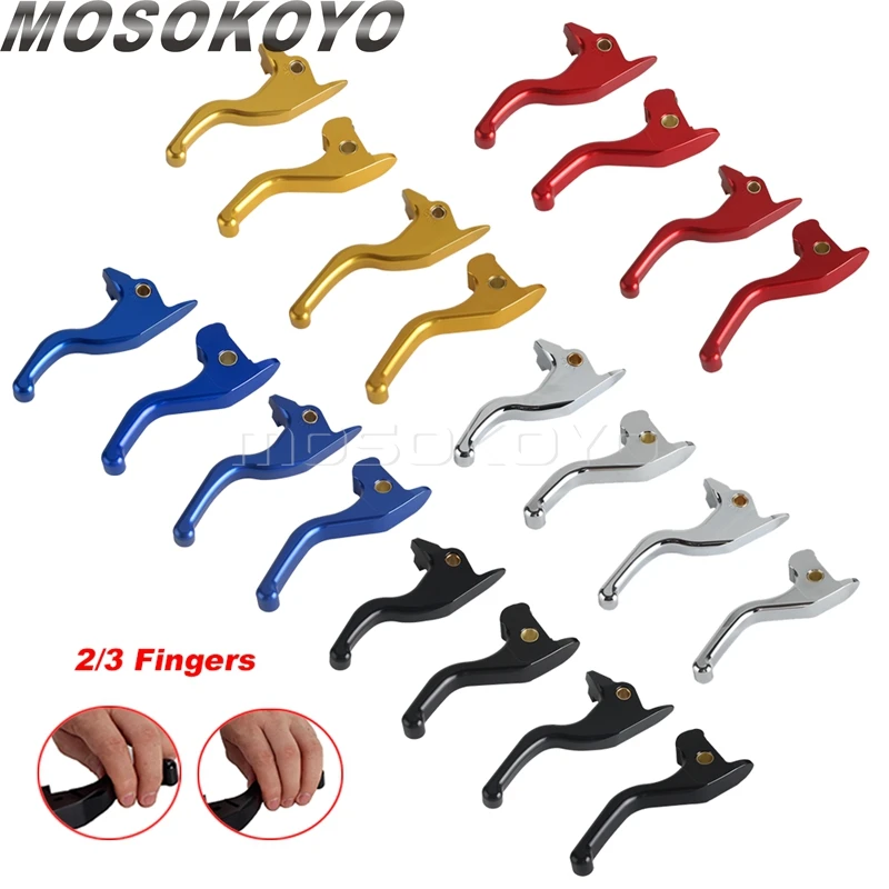 Motorcycle Accessories Brake Lever Clutch Lever Handles Controls Handlebar For Harley Softail Fat Boy S FLSTFBS Slim S FLSS 2016 view 5