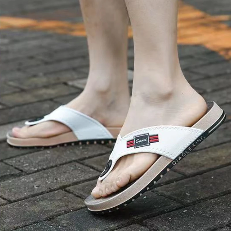 Slip-resistant Slides Comfortable Outdoor Men's Shoe Mascullino Cheap Shoes Stylish Hot Elegant Summer Sale Adult Male Slipper