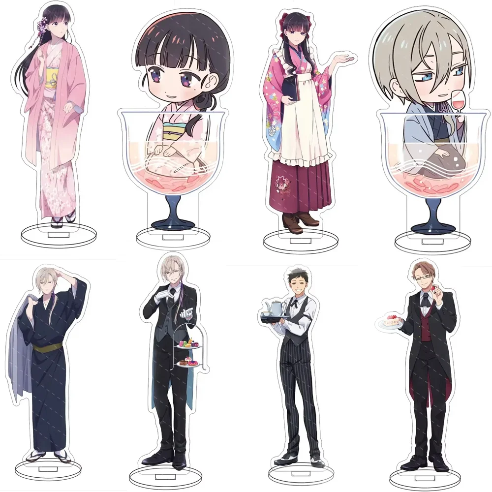 New My Happy Marriage Anime Figures Saimori Miyo Cosplay Acrylic Stands Kudō Kiyoka Character Model Cute Plate Desk Decor Prop