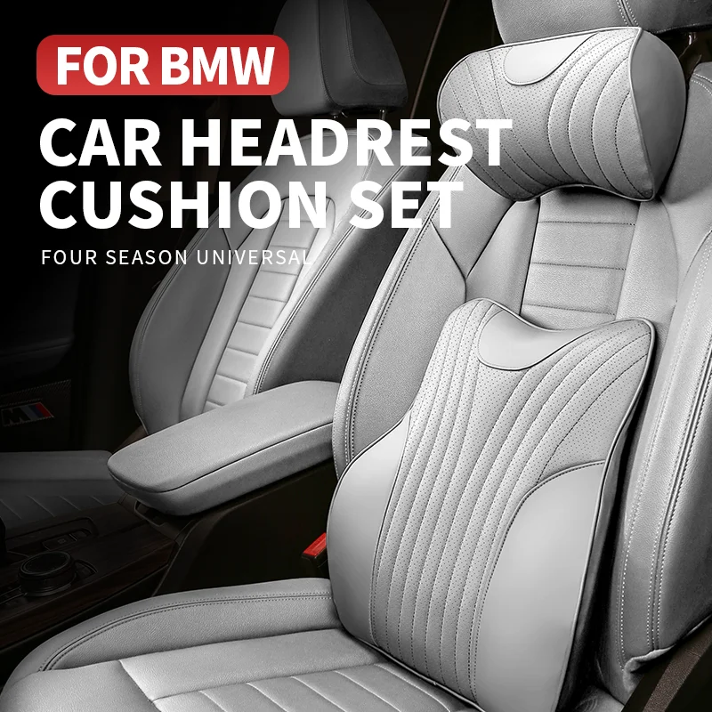 Car Seat LumbarPillow for BMW,ExquisiteStitching Craft,Easy to Clean,SupportsWaist to Prevent Waist Sagging and Slouched Posture